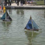 Boote im Jardin des Tuileries