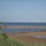 Low Tide, Ship coming in
