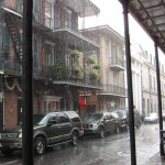 Raining