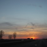 Heading West - into the Sunset